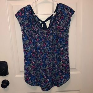 NEVER WORN! Print top by Lauren Conrad
